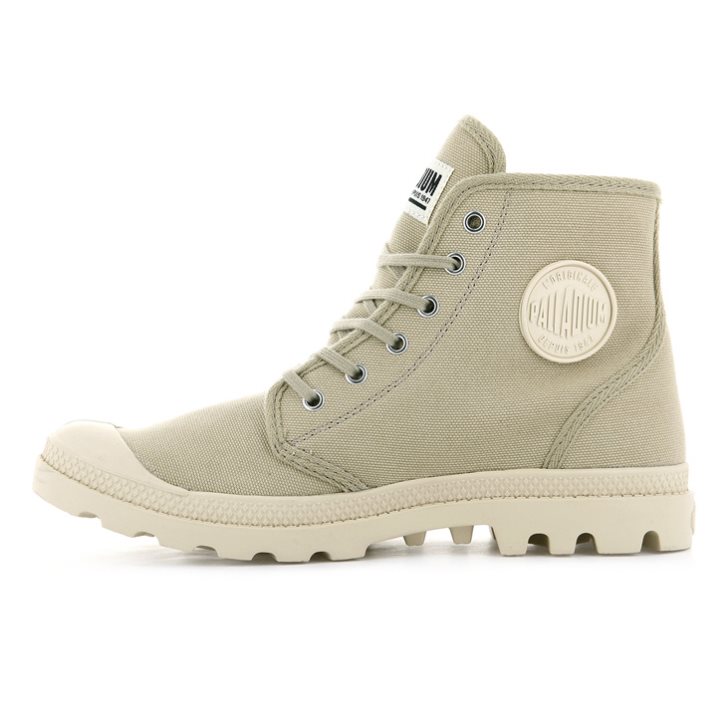 Palladium Pampa Hi Originale High Tops Sneakers Dames Lichtgroen | NL 64RNOIW